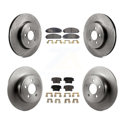 [Avant + Arrière] Kit de Disque et plaquette (céramique) de frein pour 2005-2006 Chrysler 300 AWD avec 3.5L K8T-101029