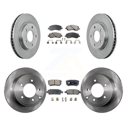 [Avant + Arrière] Kit de Disque et plaquette (céramique) de frein pour Mitsubishi Lancer K8T-101037