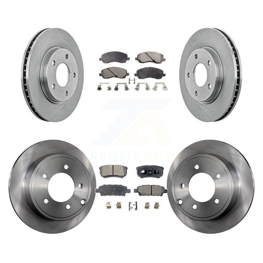 [Avant + Arrière] Kit de Disque et plaquette (céramique) de frein pour Mitsubishi Lancer K8T-101037