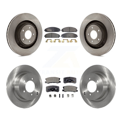 [Avant + Arrière] Kit de Disque et plaquette (céramique) de frein pour 2008-2009 Dodge Caliber SRT-4 K8T-101050