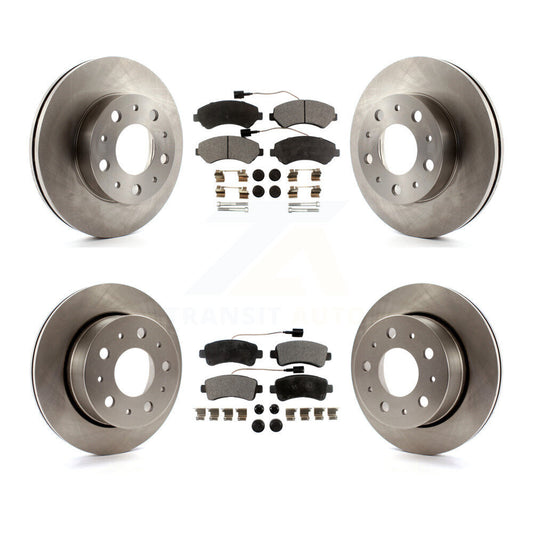 [Avant + Arrière] Kit de Disque et plaquette (céramique) de frein pour Ram ProMaster 1500 2500 3500 K8T-101064