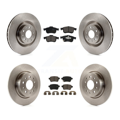 [Avant + Arrière] Kit de Disque et plaquette (céramique) de frein pour 2014-2020 Fiat 500L K8T-101066