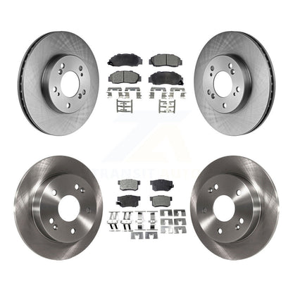 [Avant + Arrière] Kit de Disque et plaquette (céramique) de frein pour 1997-2001 Honda Prelude K8T-101069