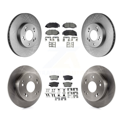 [Avant + Arrière] Kit de Disque et plaquette (céramique) de frein pour 1997-2001 Acura Integra Type R K8T-101070
