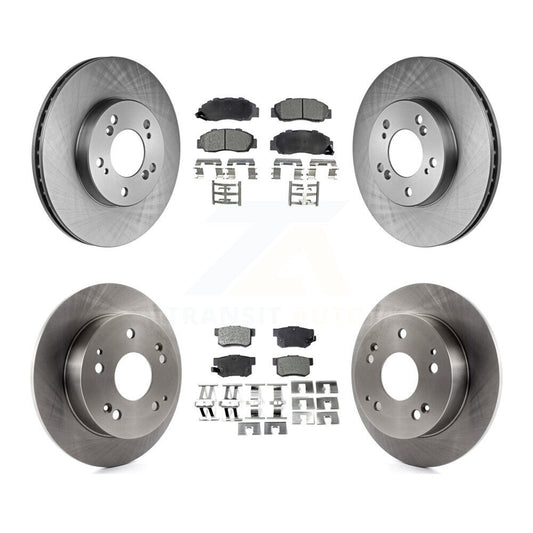 [Avant + Arrière] Kit de Disque et plaquette (céramique) de frein pour 1997-2001 Acura Integra Type R K8T-101070