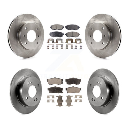 [Avant + Arrière] Kit de Disque et plaquette (céramique) de frein pour Nissan Sentra INFINITI G20 K8T-101073