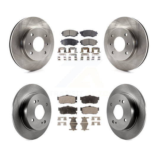 [Avant + Arrière] Kit de Disque et plaquette (céramique) de frein pour Nissan Sentra INFINITI G20 K8T-101073