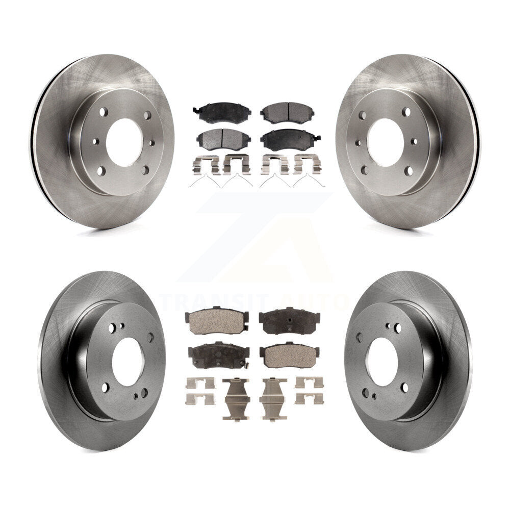 [Avant + Arrière] Kit de Disque et plaquette (céramique) de frein pour INFINITI G20 K8T-101074