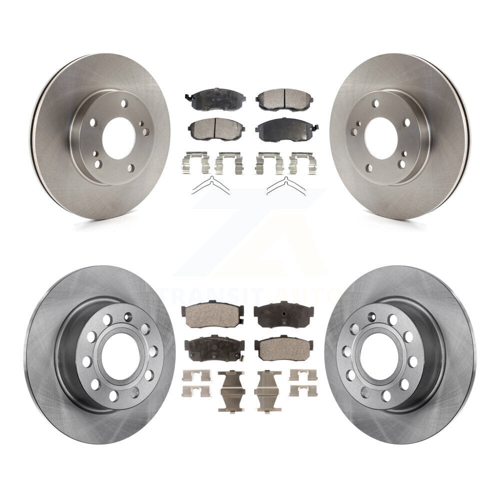 [Avant + Arrière] Kit de Disque et plaquette (céramique) de frein pour Nissan Maxima INFINITI I30 K8T-101075