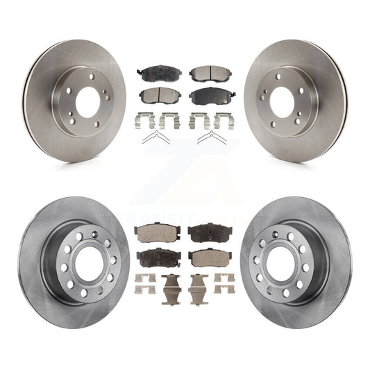 [Avant + Arrière] Kit de Disque et plaquette (céramique) de frein pour Nissan Maxima INFINITI I30 K8T-101075