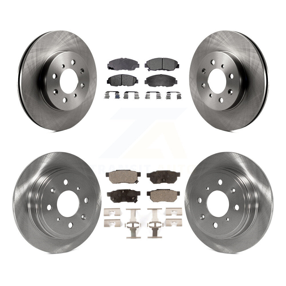 [Avant + Arrière] Kit de Disque et plaquette (céramique) de frein pour Honda Civic Acura EL K8T-101076