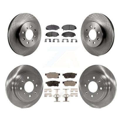 [Avant + Arrière] Kit de Disque et plaquette (céramique) de frein pour Honda Civic Acura EL K8T-101076