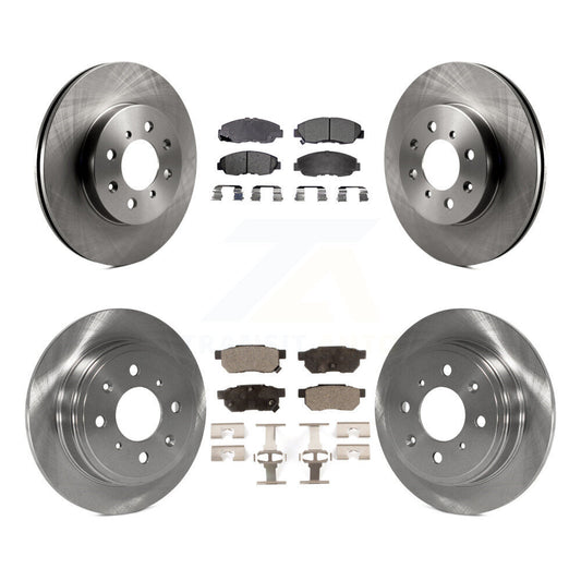 [Avant + Arrière] Kit de Disque et plaquette (céramique) de frein pour Honda Civic Acura EL K8T-101076