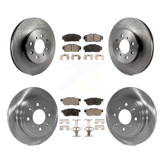 [Avant + Arrière] Kit de Disque et plaquette (céramique) de frein pour Acura Integra Honda Civic K8T-101078