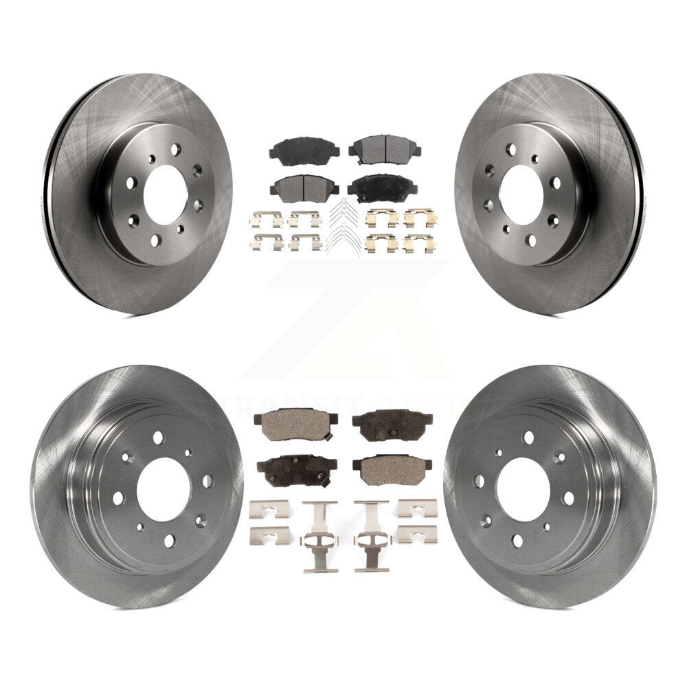 [Avant + Arrière] Kit de Disque et plaquette (céramique) de frein pour Honda Civic del Sol K8T-101079