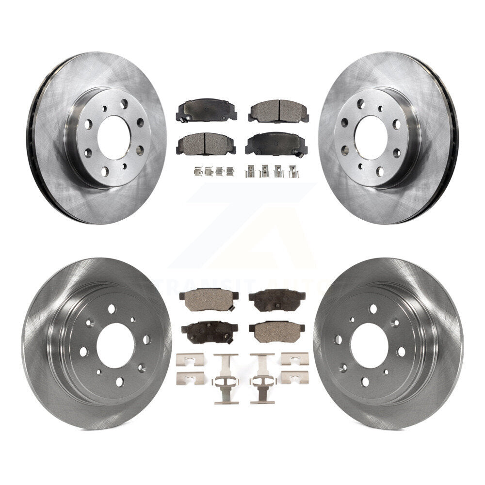 [Avant + Arrière] Kit de Disque et plaquette (céramique) de frein pour Honda Civic del Sol K8T-101081