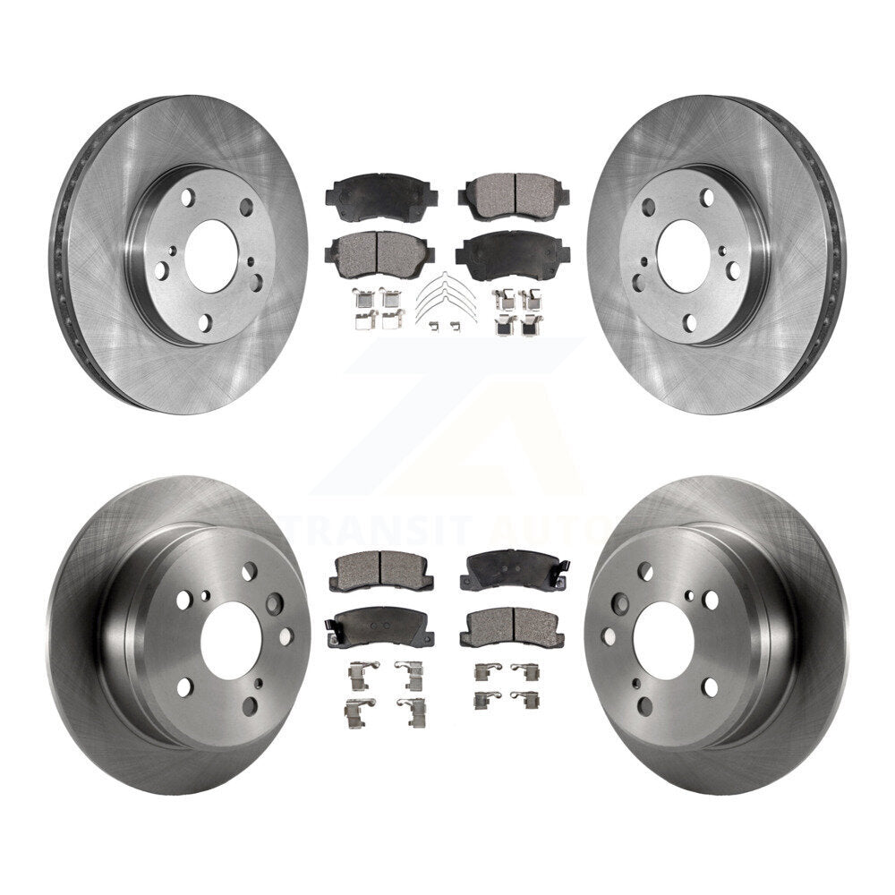 [Avant + Arrière] Kit de Disque et plaquette (céramique) de frein pour Toyota Camry K8T-101088