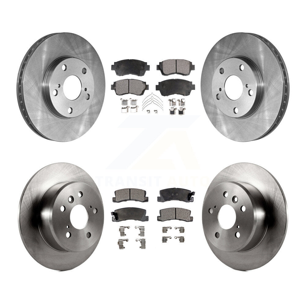 [Avant + Arrière] Kit de Disque et plaquette (céramique) de frein pour Toyota Camry Lexus ES300 K8T-101089