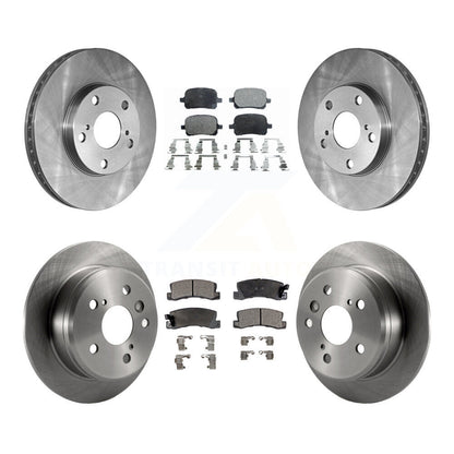 [Avant + Arrière] Kit de Disque et plaquette (céramique) de frein pour Toyota Camry Lexus ES300 Solara K8T-101090