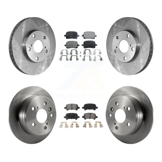 [Avant + Arrière] Kit de Disque et plaquette (céramique) de frein pour Toyota Camry Solara K8T-101091