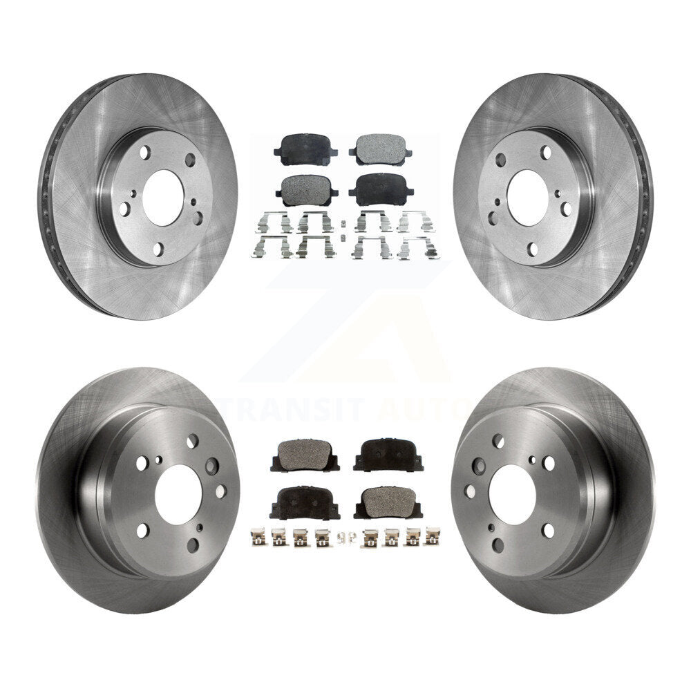 [Avant + Arrière] Kit de Disque et plaquette (céramique) de frein pour Toyota Camry Lexus ES300 K8T-101092
