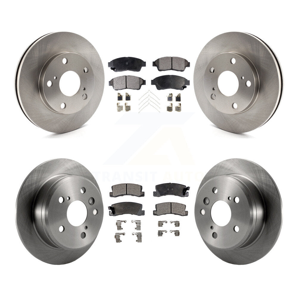 [Avant + Arrière] Kit de Disque et plaquette (céramique) de frein pour Toyota Camry K8T-101096