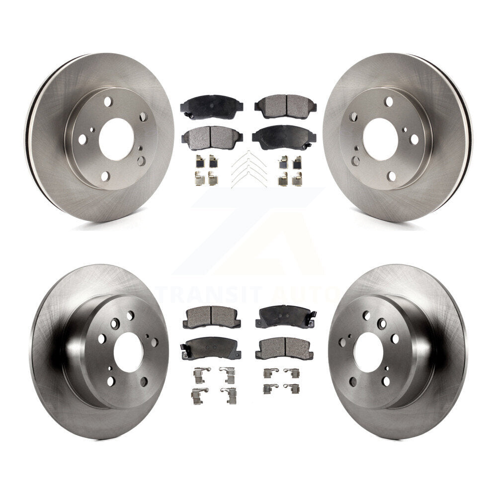 [Avant + Arrière] Kit de Disque et plaquette (céramique) de frein pour Toyota Camry K8T-101097