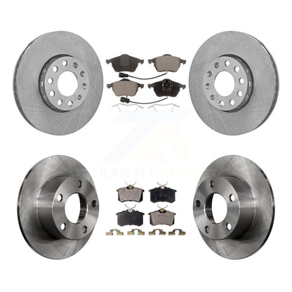 [Avant + Arrière] Kit de Disque et plaquette (céramique) de frein pour 1998-1999 Audi A6 K8T-101101