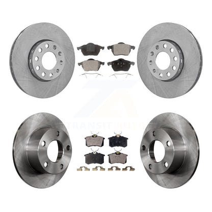 [Avant + Arrière] Kit de Disque et plaquette (céramique) de frein pour Volkswagen Passat K8T-101104