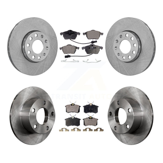[Avant + Arrière] Kit de Disque et plaquette (céramique) de frein pour Volkswagen Passat K8T-101110
