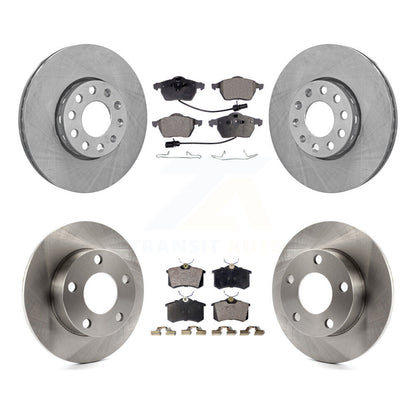 [Avant + Arrière] Kit de Disque et plaquette (céramique) de frein pour Volkswagen Passat Audi A4 K8T-101113