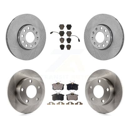 [Avant + Arrière] Kit de Disque et plaquette (céramique) de frein pour 2002 Volkswagen Passat AWD avec 2.8L avec Dual Piston Caliper K8T-101117