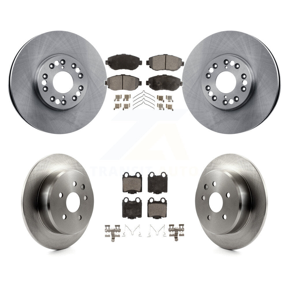 [Avant + Arrière] Kit de Disque et plaquette (céramique) de frein pour Lexus GS300 SC430 IS300 GS400 GS430 K8T-101118