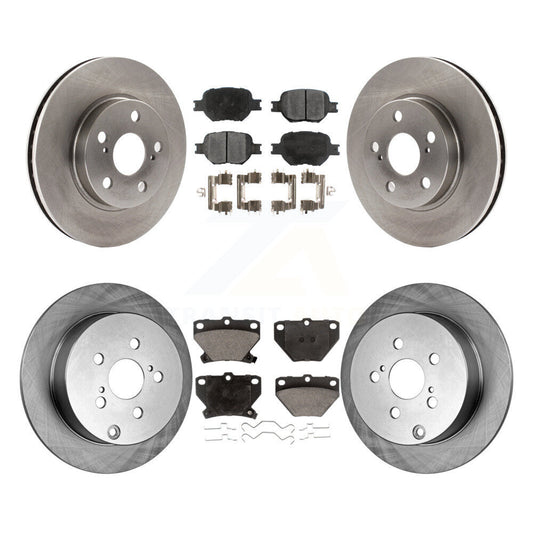 [Avant + Arrière] Kit de Disque et plaquette (céramique) de frein pour 2001 Toyota Celica GT K8T-101119