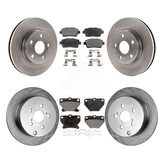 [Avant + Arrière] Kit de Disque et plaquette (céramique) de frein pour 2000 Toyota Celica GT K8T-101120