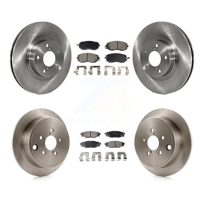 [Avant + Arrière] Kit de Disque et plaquette (céramique) de frein pour 2011 Subaru Impreza Outback Sport 2.5i Premium K8T-101121