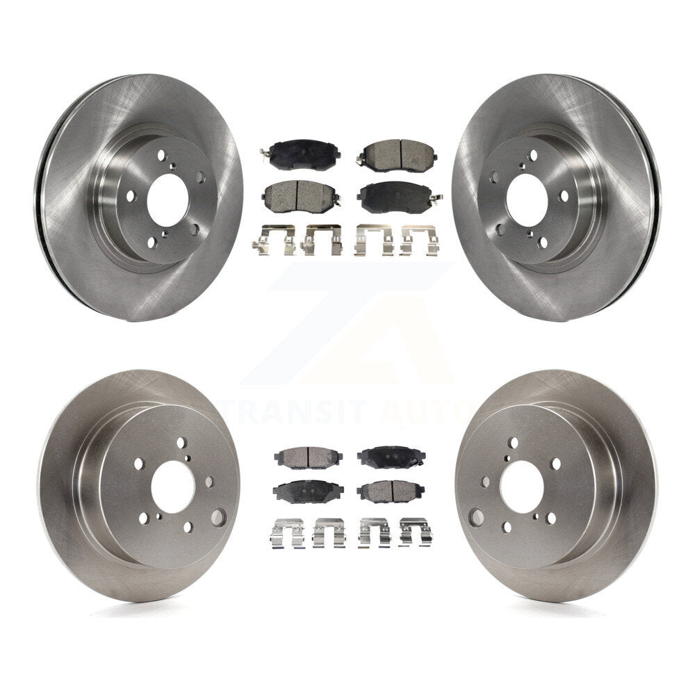 [Avant + Arrière] Kit de Disque et plaquette (céramique) de frein pour Subaru Impreza K8T-101122