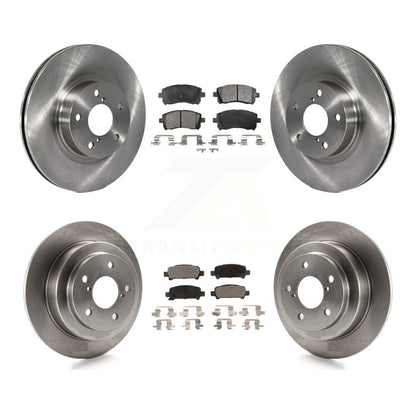 [Avant + Arrière] Kit de Disque et plaquette (céramique) de frein pour Subaru Forester Impreza K8T-101124