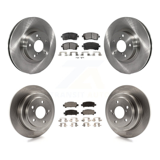 [Avant + Arrière] Kit de Disque et plaquette (céramique) de frein pour Subaru Forester Impreza K8T-101124