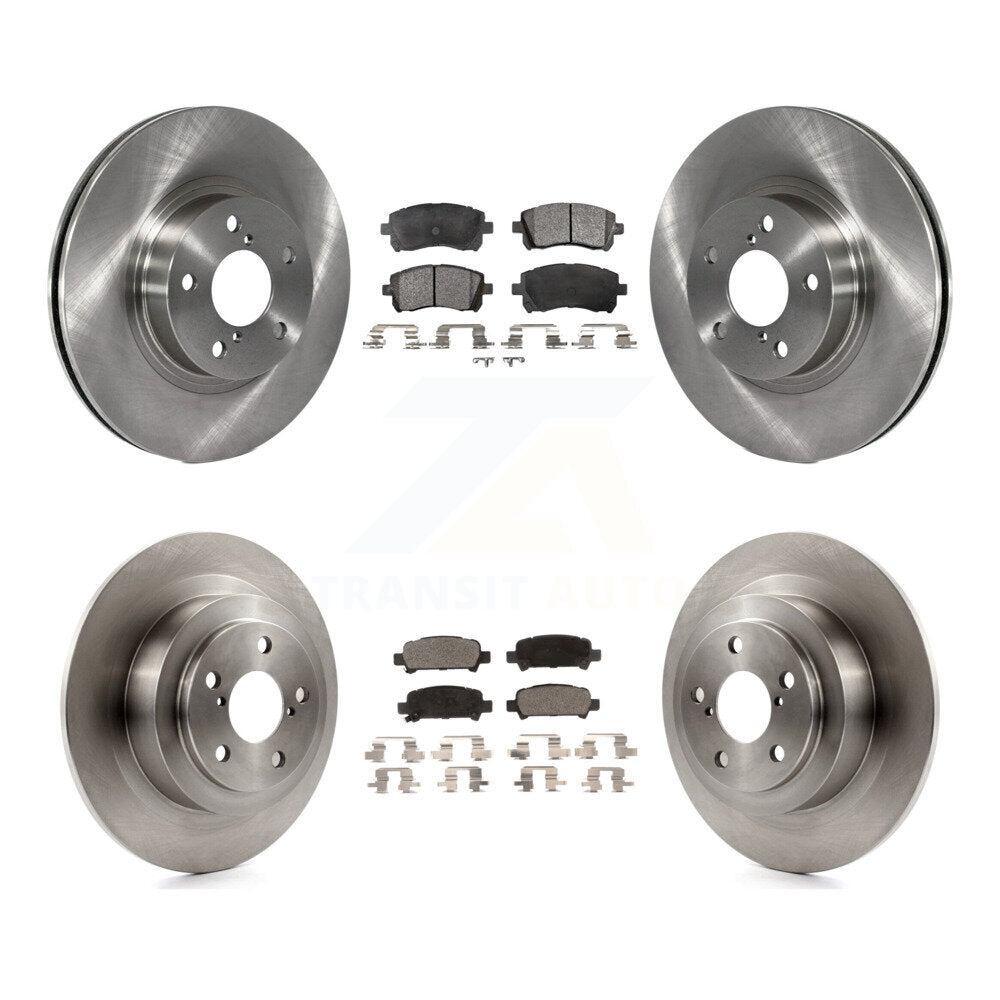 [Avant + Arrière] Kit de Disque et plaquette (céramique) de frein pour Subaru Outback Legacy K8T-101125