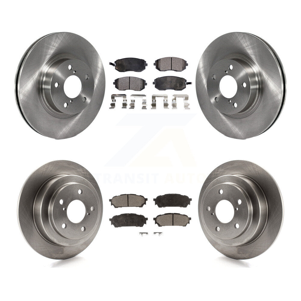 [Avant + Arrière] Kit de Disque et plaquette (céramique) de frein pour Subaru Impreza Saab 9-2X K8T-101126