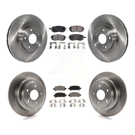 [Avant + Arrière] Kit de Disque et plaquette (céramique) de frein pour 2002-2003 Subaru Impreza Outback RS TS K8T-101127