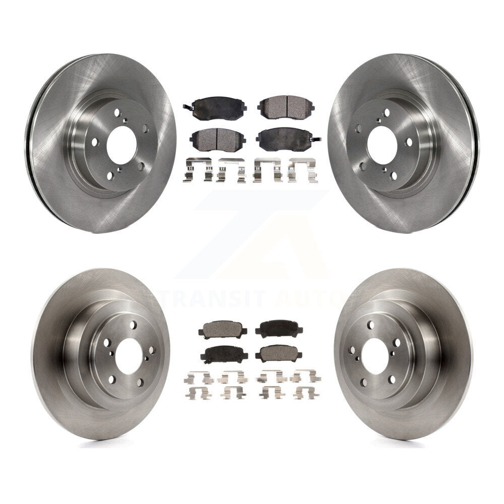 [Avant + Arrière] Kit de Disque et plaquette (céramique) de frein pour Subaru Legacy K8T-101128