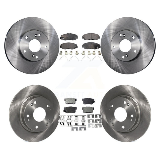[Avant + Arrière] Kit de Disque et plaquette (céramique) de frein pour 2014-2015 Honda Civic Touring K8T-101133