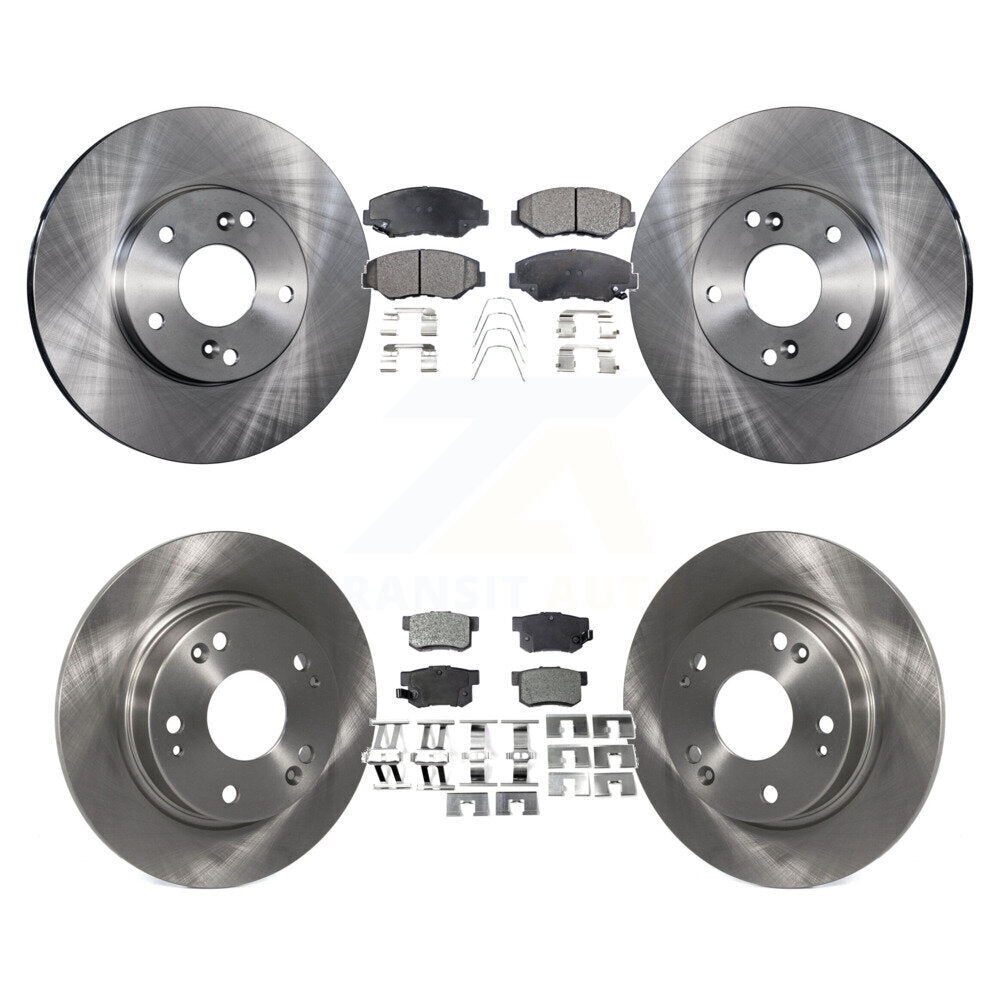 [Avant + Arrière] Kit de Disque et plaquette (céramique) de frein pour Honda Civic Acura ILX K8T-101138