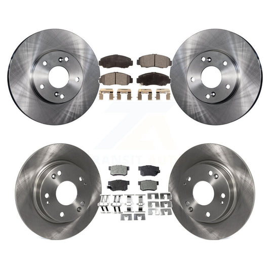[Avant + Arrière] Kit de Disque et plaquette (céramique) de frein pour Acura CSX K8T-101142
