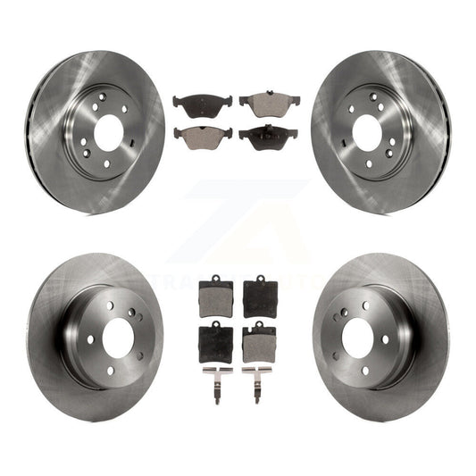 [Avant + Arrière] Kit de Disque et plaquette (céramique) de frein pour Mercedes-Benz E320 CLK320 E430 CLK430 K8T-101143