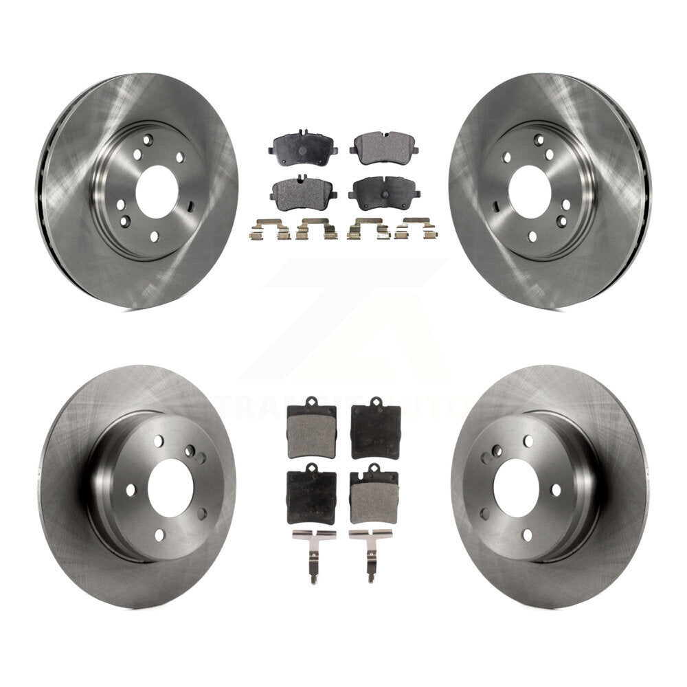 [Avant + Arrière] Kit de Disque et plaquette (céramique) de frein pour Mercedes-Benz C240 CLK350 C320 C280 CLK320 C350 K8T-101145