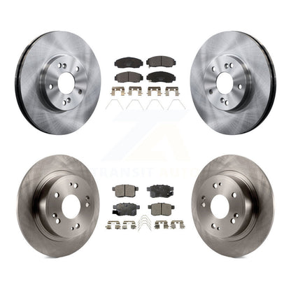 [Avant + Arrière] Kit de Disque et plaquette (céramique) de frein pour Honda Accord Acura TSX K8T-101153
