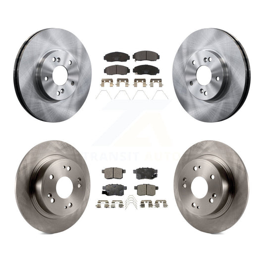 [Avant + Arrière] Kit de Disque et plaquette (céramique) de frein pour Honda Accord Acura TSX K8T-101153